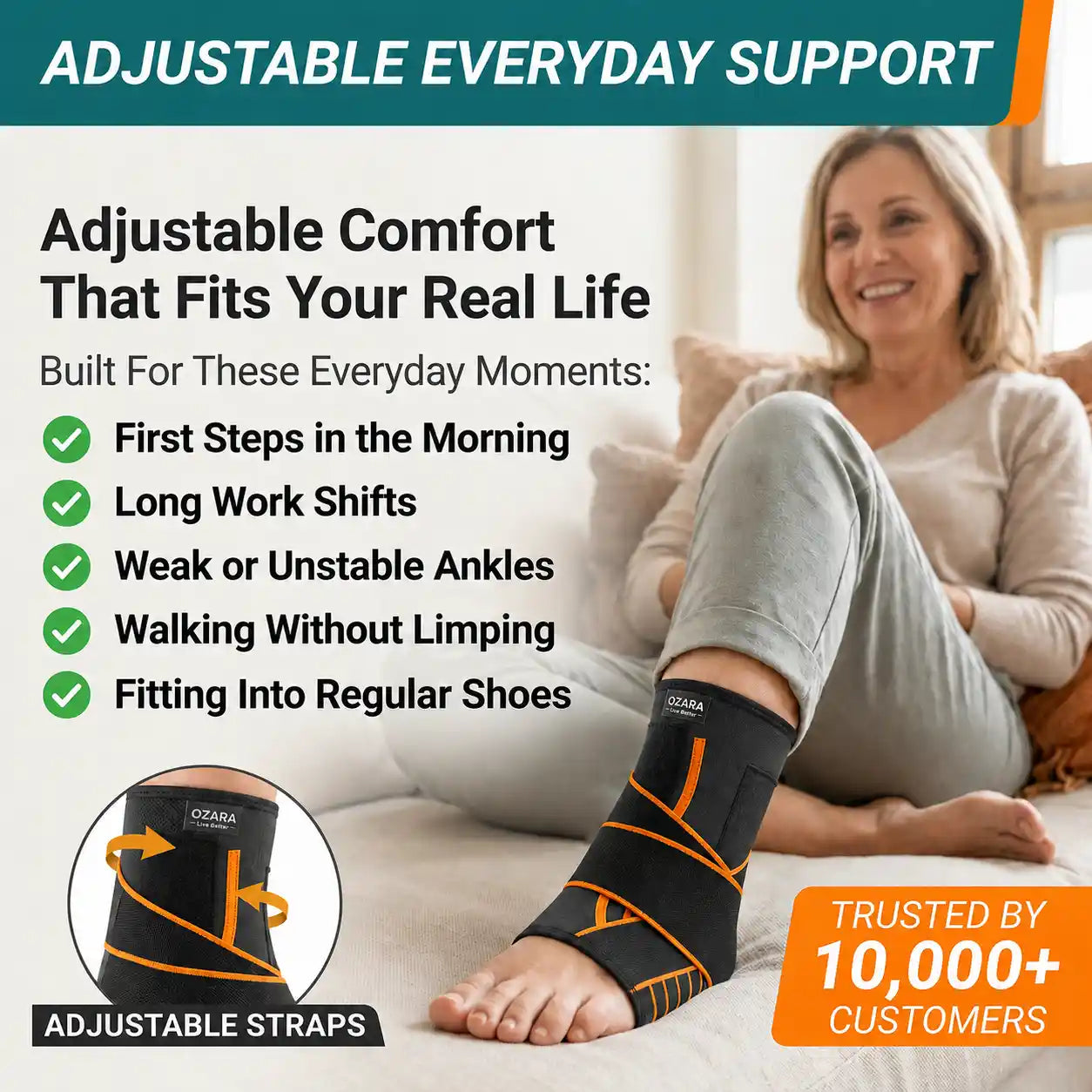 Live Better™ Ankle Brace